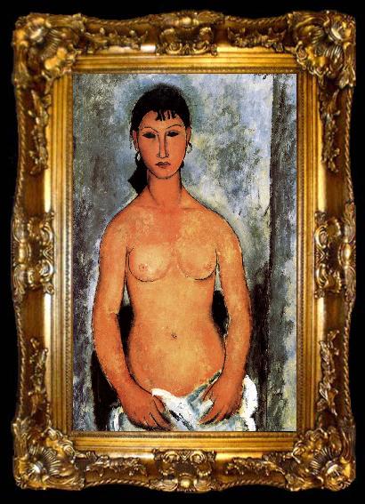 framed  Amedeo Modigliani Standing nude, ta009-2